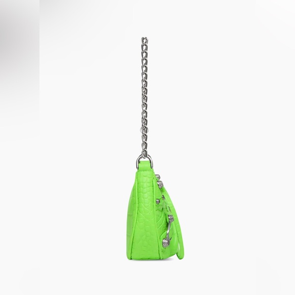 Balenciaga Le Cagole Mini Bag With Chain Crocodile Embossed - Picture 3 of 6